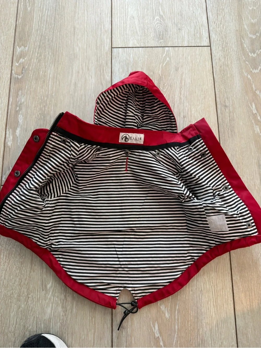 New Ellie Dog Raincoat - preppy, waterproof.